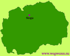 bestemmingen in Macedonie