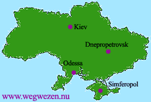 bestemmingen in Oekraine
