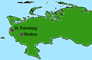 bestemmingen in Rusland