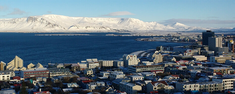 Wandelen in Reykjavik