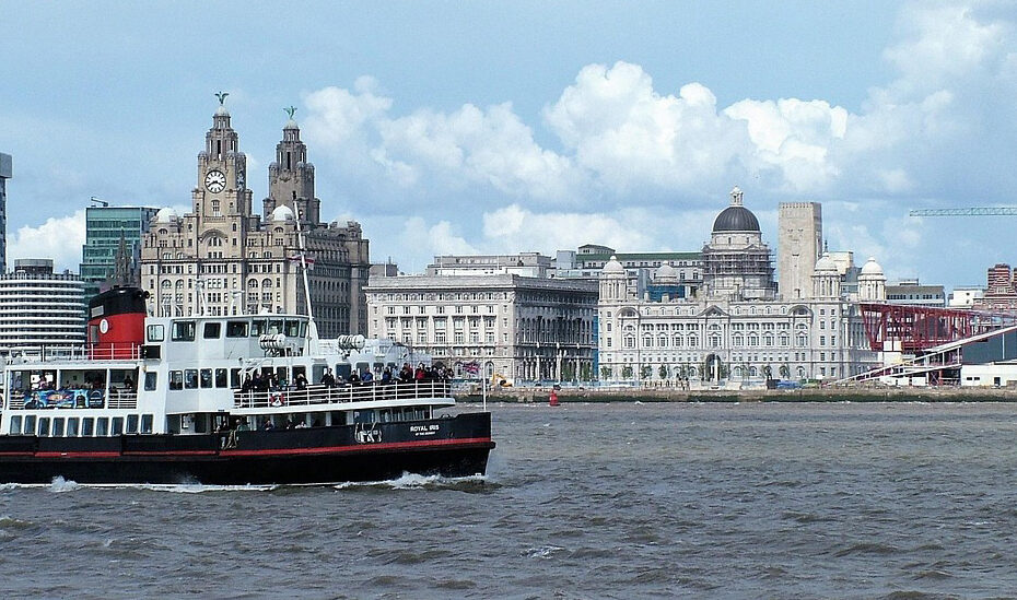 wandelen in Liverpool